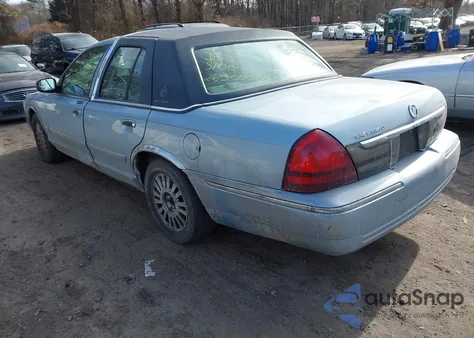 2008 Mercury Grand Marquis Ls z USA, uszkodzony, nr VIN 2MEFM75V28X606696